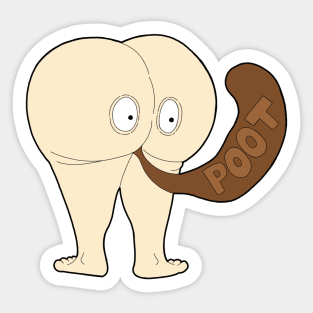 Butt Fart Sticker